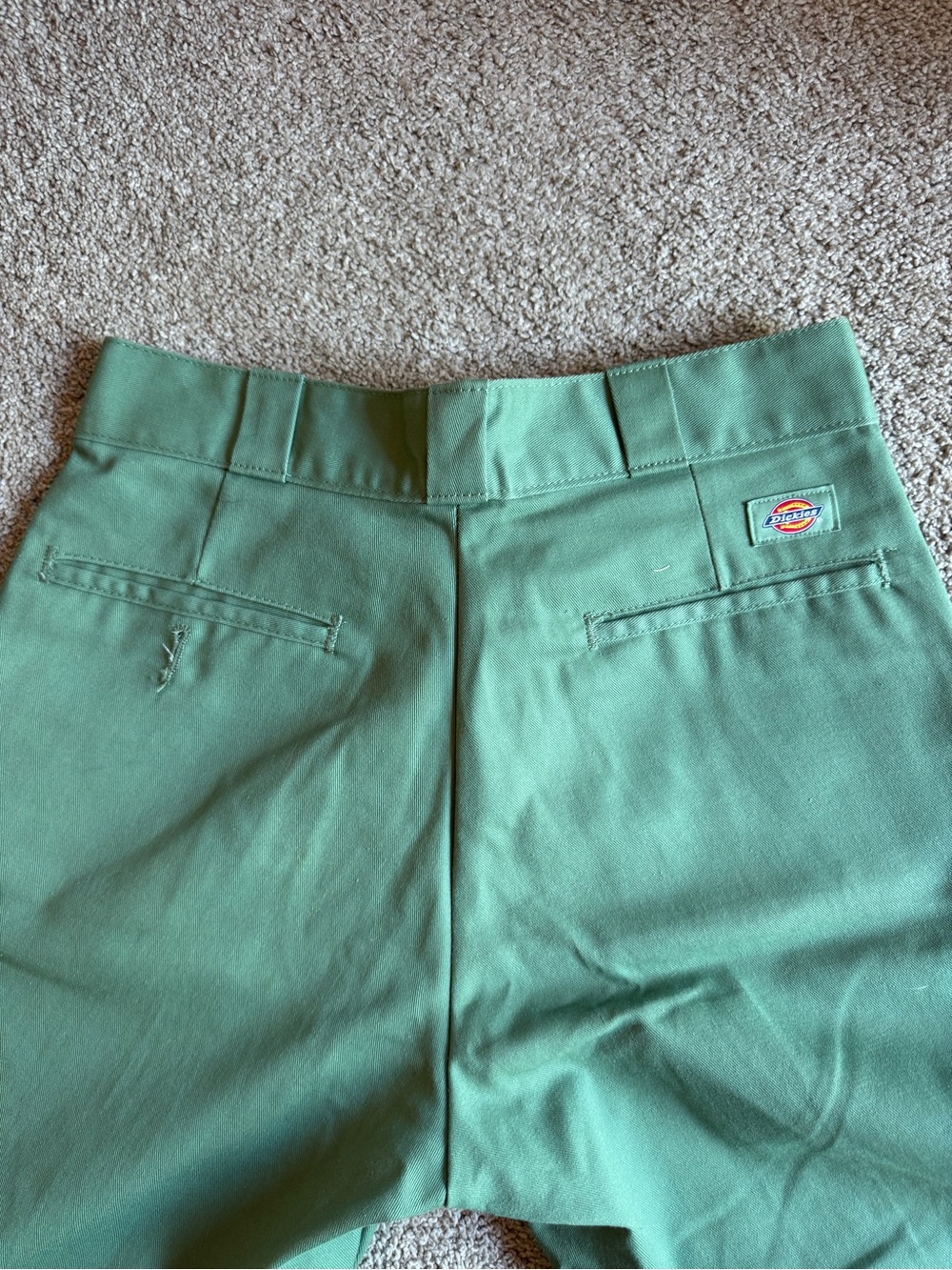 Dickies Mint Green Straight-Leg Work Pants